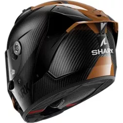 Мотошлем Shark Aeron Carbon Skin, цвет Черный/Медный