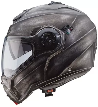 Мотошлем Caberg Droid Iron, цвет Коричневый Матовый/Серый Матовый 