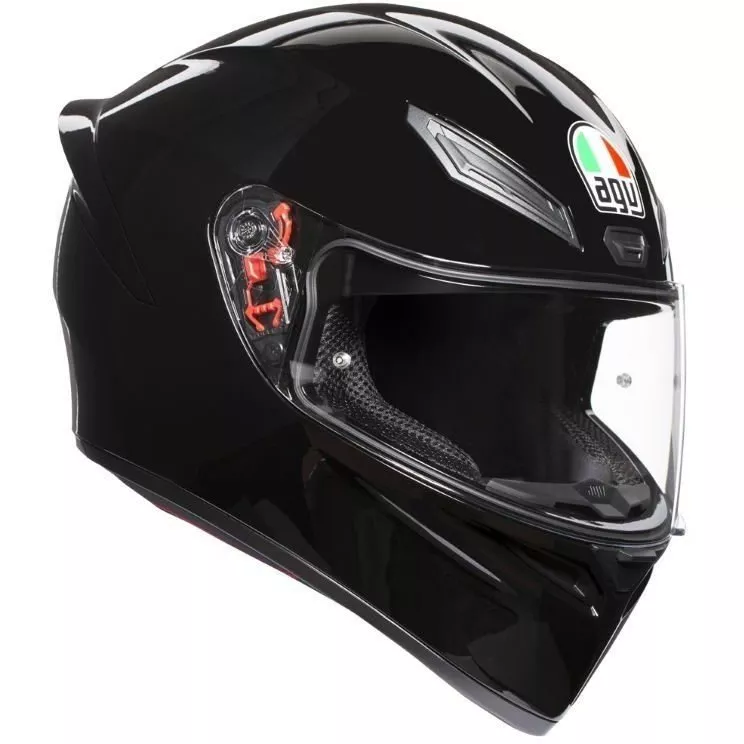 agv helmets black
