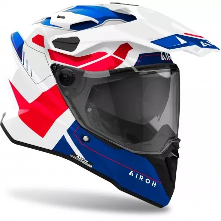 Шлем Airoh Commander 2 Reveal Blue/Red Gloss