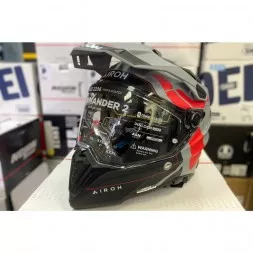 Шлем Airoh Commander 2 Reveal Red Fluo Matt