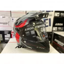 Шлем Airoh Commander 2 Reveal Red Fluo Matt