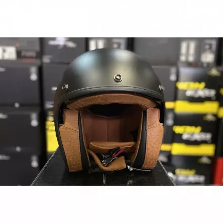 Мотошлем Scorpion Exo Belfast Evo Luxe, цвет Черный Матовый