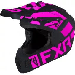 Шлем FXR Clutch Evo Le.5 Black/E-Pink D-ring
