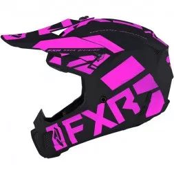 Шлем FXR Clutch Evo Le.5 Black/E-Pink D-ring
