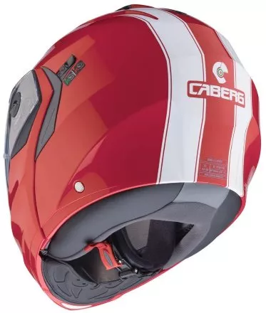 Мотошлем Caberg Duke II Legend, цвет Красный/Белый 