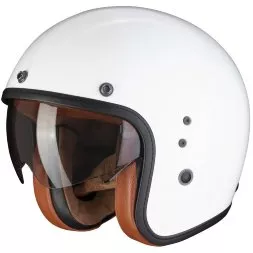 Мотошлем Scorpion Exo Belfast Evo Luxe, цвет Белый