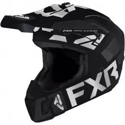 Шлем FXR Clutch Evo Le.5 Black/Silver D-ring