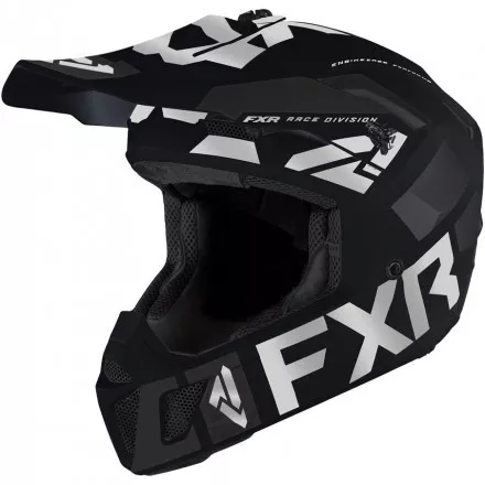 Шлем FXR Clutch Evo Le.5 Black/Silver D-ring