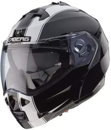 Мотошлем Caberg Duke II Legend, цвет Черный/Белый 
