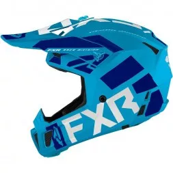 Шлем FXR Clutch Evo Le.5 Blue D-ring