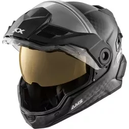 Шлем CKX Mission AMS EDL Solid Carbon Matt