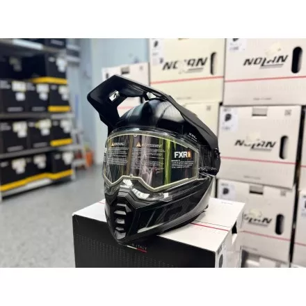  ﻿Шлем FXR Clutch X Pro Carbon с подогревом Black Ops