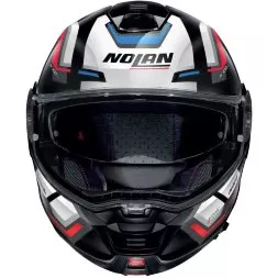 Мотошлем Nolan N100-5 Upwind N-Com 63, White/Blue