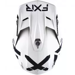 Шлем FXR Clutch CX White Black D-ring  