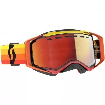 Очки Scott Prospect Snow Cross Orange/Yellow Enhancer Red Chrome
