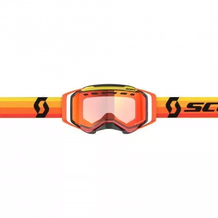 Очки Scott Prospect Snow Cross Orange/Yellow Enhancer Red Chrome