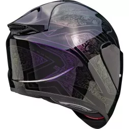 Мотошлем Scorpion Exo-1400 Evo II Fantasy, цвет Черный/Хамелеон