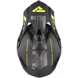 Шлем FXR Helium Carbon Hi Vis/Charcoal Quick Release