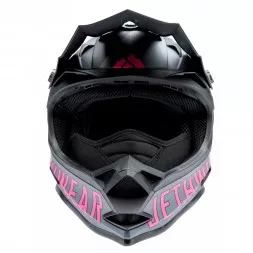 Шлем Jethwear Phase Black Grey Pink