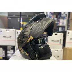 Шлем FXR Maverick X Black/Gold с подогревом 