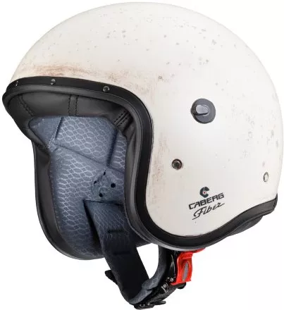 Мотошлем Caberg Jet Freeride Old, цвет Белый Матовый