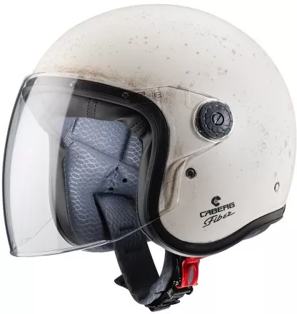 Мотошлем Caberg Jet Freeride Old, цвет Белый Матовый