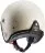 Мотошлем Caberg Jet Freeride Old, цвет Белый Матовый