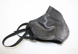 Маска кожаная Baruffaldi Hector Tic Face Mask Black