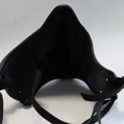 Маска кожаная Baruffaldi Hector Tic Face Mask Black