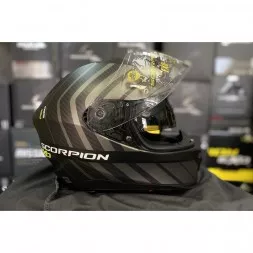 Мотошлем Scorpion Exo-520 Air Shade, цвет Черный Матовый/Серый