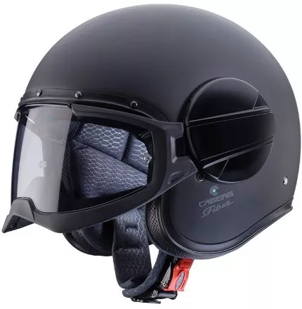Мотошлем Caberg Jet Ghost, цвет Черный Матовый