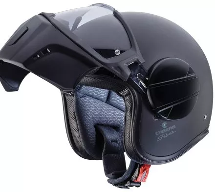 Мотошлем Caberg Jet Ghost, цвет Черный Матовый