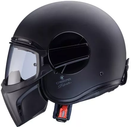 Мотошлем Caberg Jet Ghost, цвет Черный Матовый