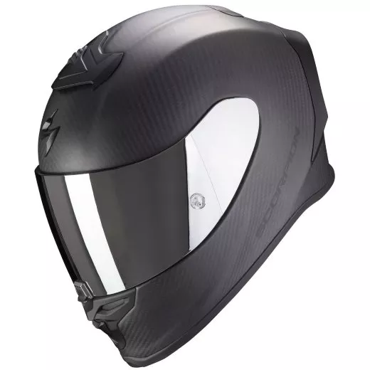 Мотошлем Scorpion EXO-R1 Evo Carbon Air Solid, цвет Карбон Матовый — 