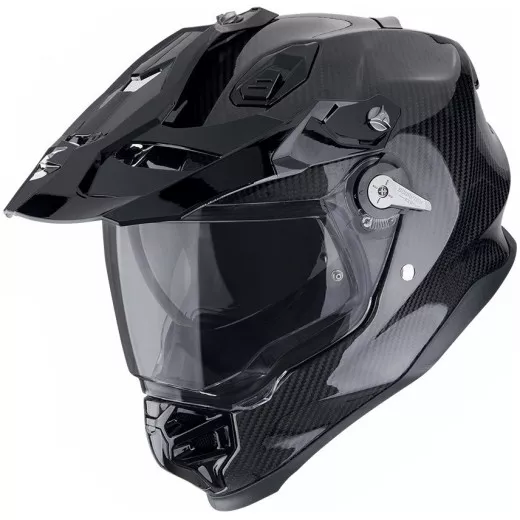 Мотошлем Scorpion Exo ADF-9000 Carbon Air Solid цвет Карбон — 