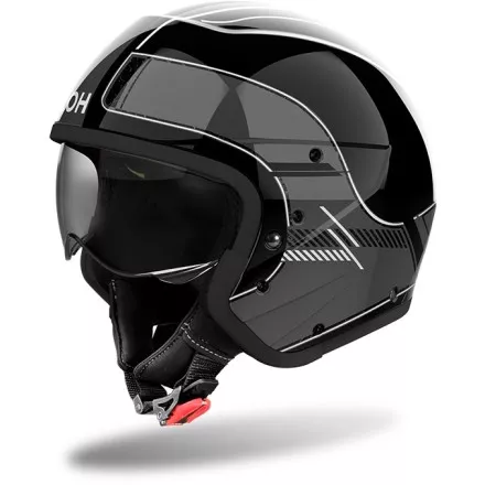 Шлем Airoh J110 Raster Dark Grey Gloss
