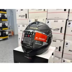 Мотошлем LS2 FF901 Advant X Solid, цвет Черный Матовый  