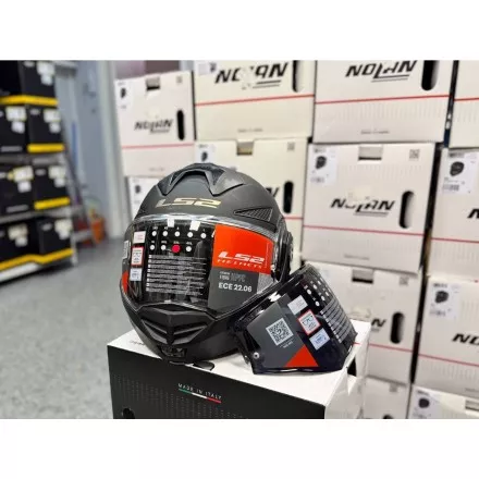 Мотошлем LS2 FF901 Advant X Solid, цвет Черный Матовый  