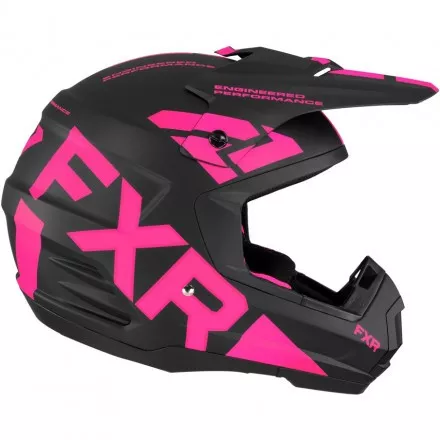 Шлем FXR Torque Team Black Pink Quick Release