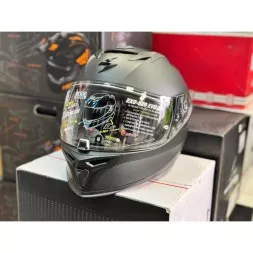 Мотошлем Scorpion Exo-520 Evo Air Solid, цвет Черный Матовый