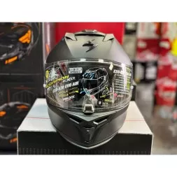 Мотошлем Scorpion Exo-520 Evo Air Solid, цвет Черный Матовый