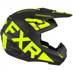 Шлем FXR Torque Team Black Hi Vis Quick Release