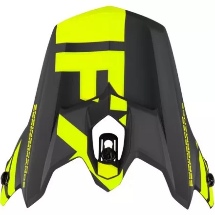 Шлем FXR Torque Team Black Hi Vis Quick Release