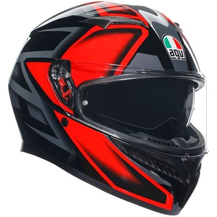 Мотошлем AGV K-3 Compound Black/Red