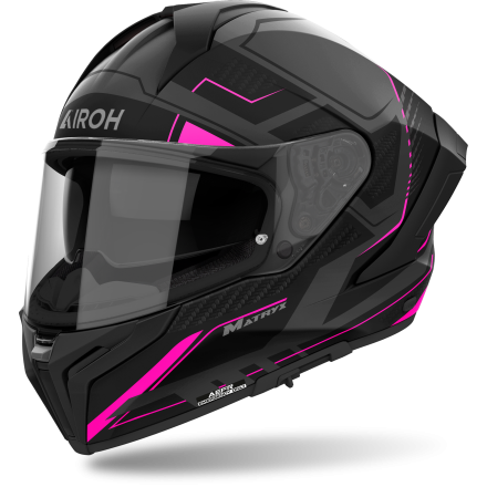 Мотошлем AIROH Matryx Rocket Pink Matt