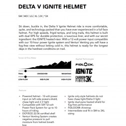 Шлем 509 Delta V Legacy с подогревом