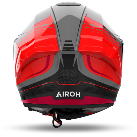 Мотошлем AIROH Matryx Rocket Red Fluo Gloss