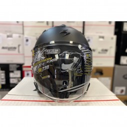 Мотошлем Scorpion Exo-230 Solid, цвет Черный Матовый