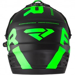 Шлем FXR Torque X Team Blk/Lime с подогревом  